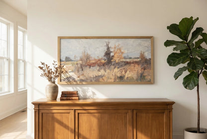 French Farmland - Wood Frame - Art