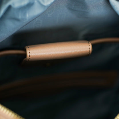 Convertible Leather Backpack