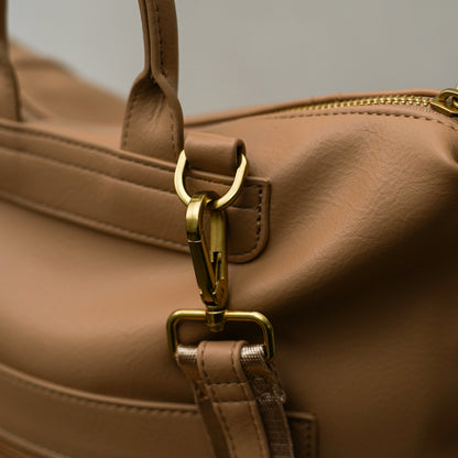 Convertible Leather Backpack
