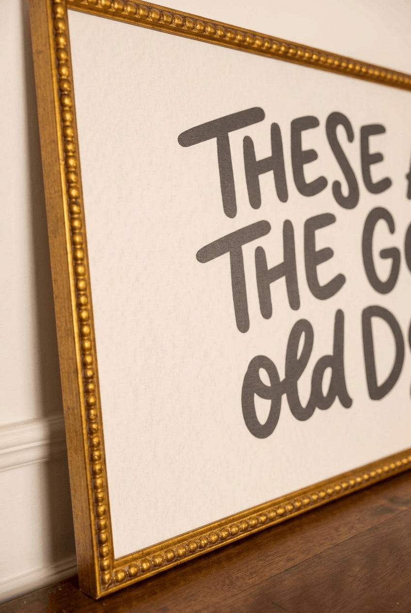 These Are the Good Old Days Black