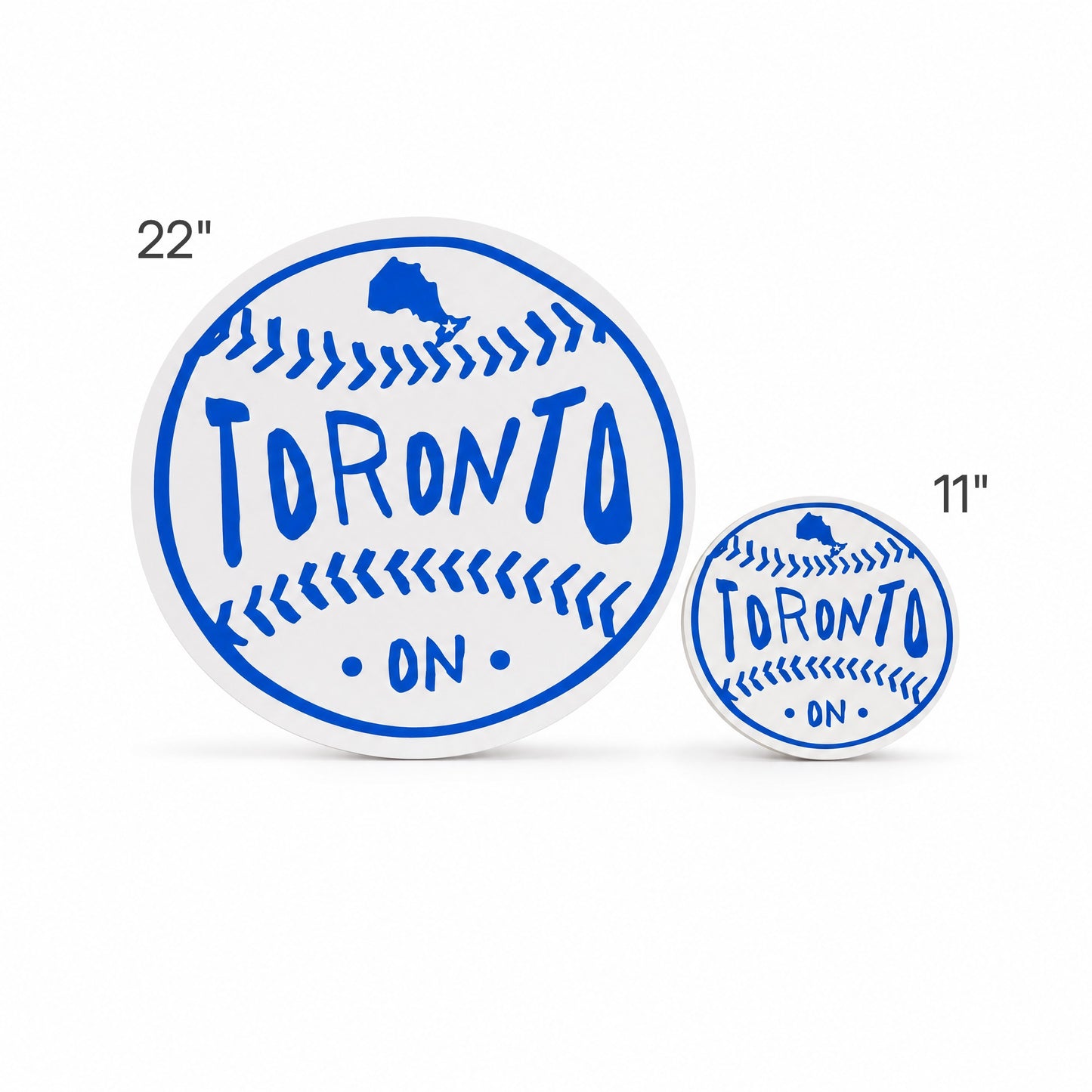 Toronto Baseball Wood Wall Art