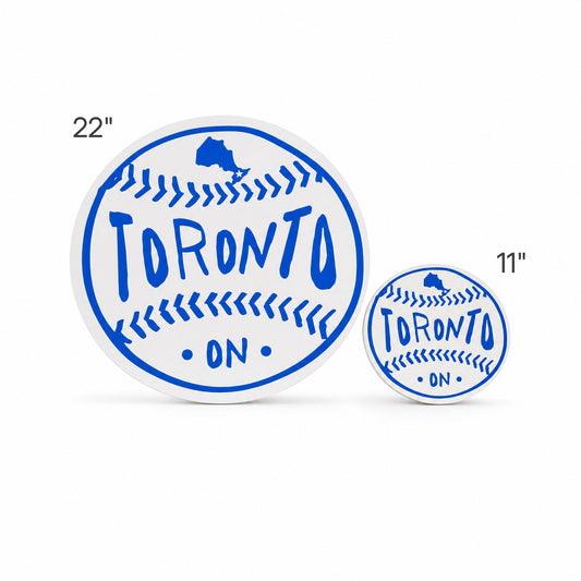 Toronto Baseball Wood Wall Art