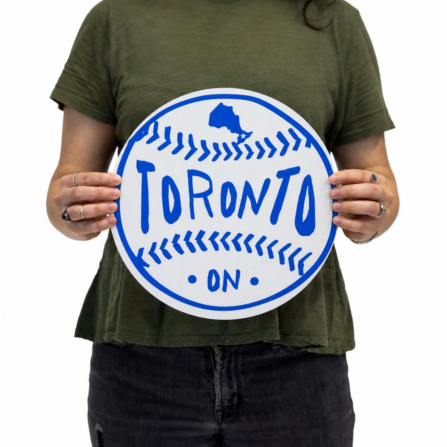 Toronto Baseball Wood Wall Art