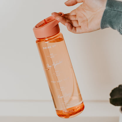 Wellness Water Tracking Bottle - 30 oz