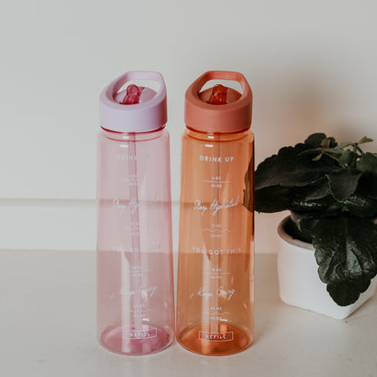 Wellness Water Tracking Bottle - 30 oz