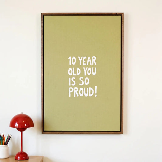 When I Grow Up 24 x 16 Framed Wrapped Canvas lifestyle 01