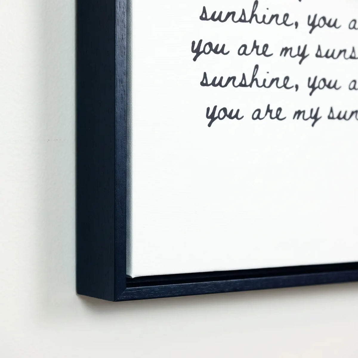 You Are My Sunshine 24 x 36 Framed Wrapped Canvas lifestyle 02