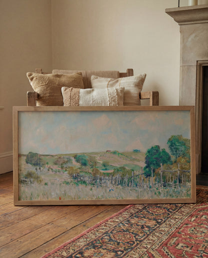 The Meadow - Wood Frame - Art