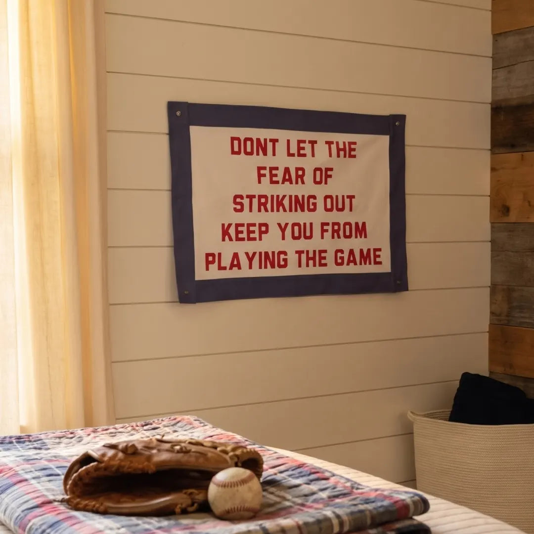 Stay in the Game-Red-Banner Flag_BF-25x17-2B-NVY-BAN-10