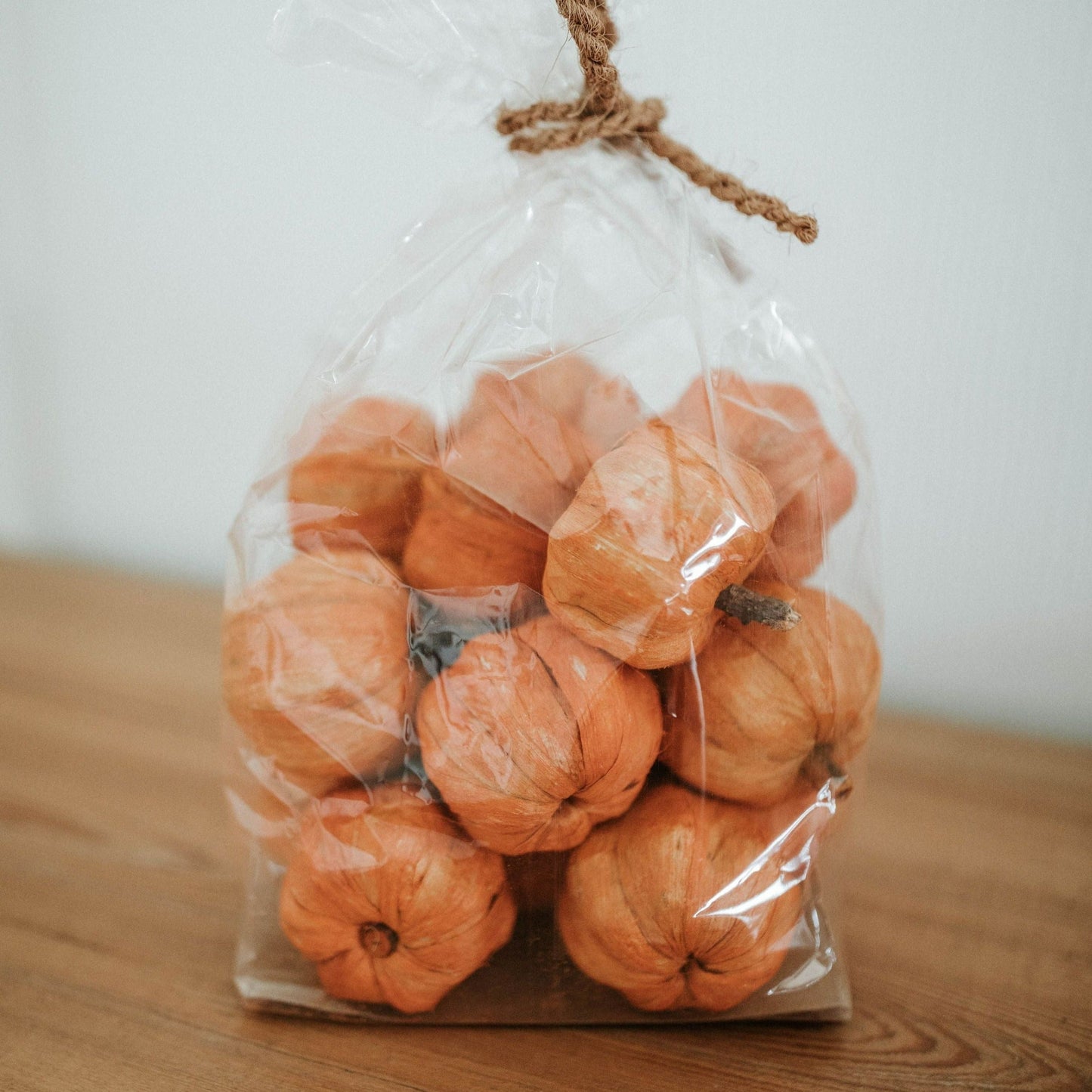 Dried Orange Mini Pumpkins