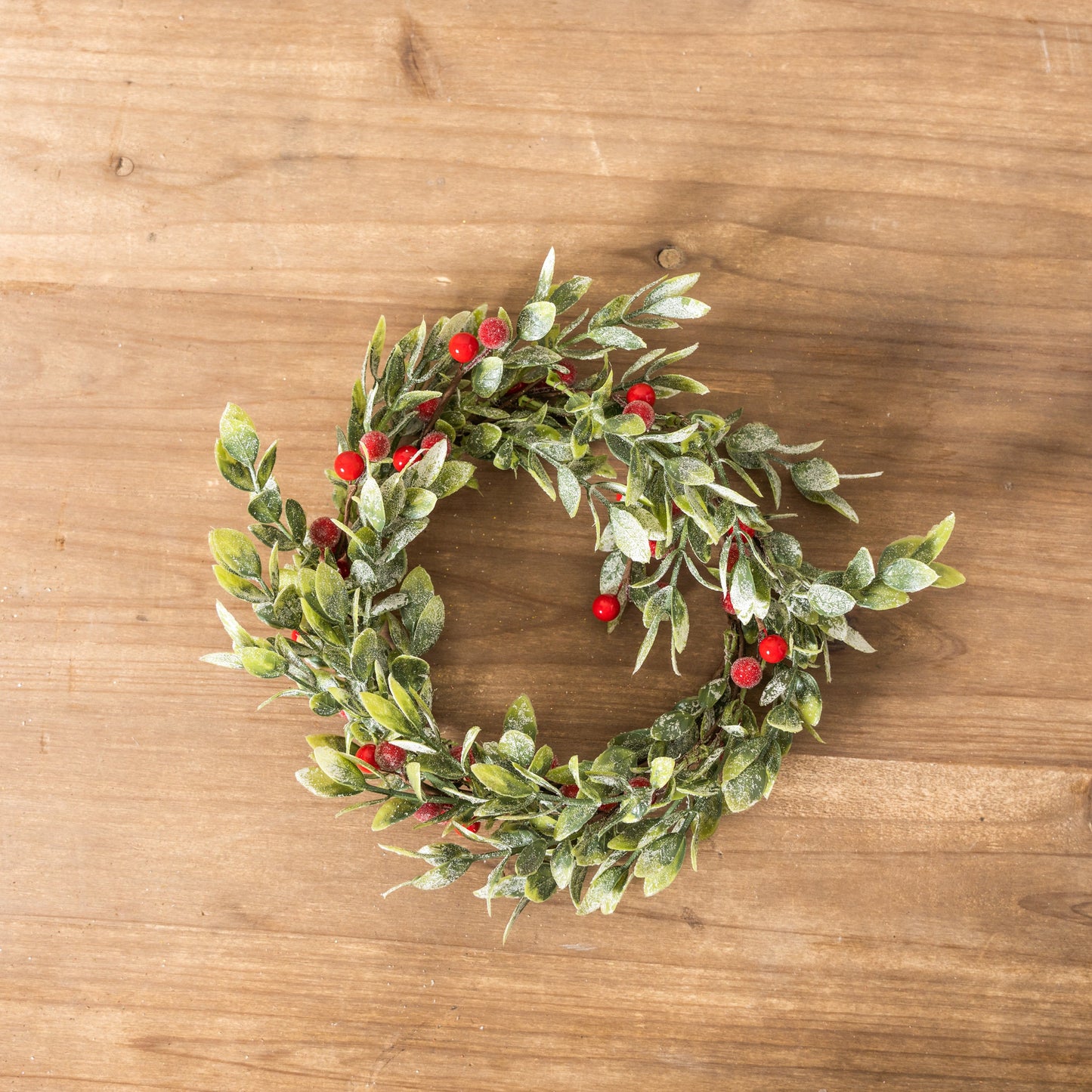 Snow and Berry Wreath