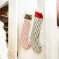 Giant Striped Christmas Stockings