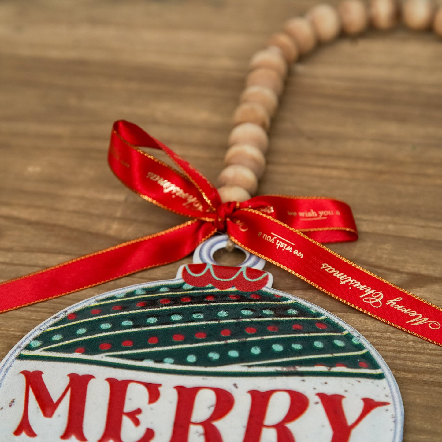 "Merry" Ornament Door Hanger