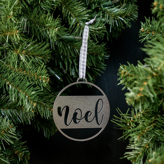 Noel Ornament - Metal