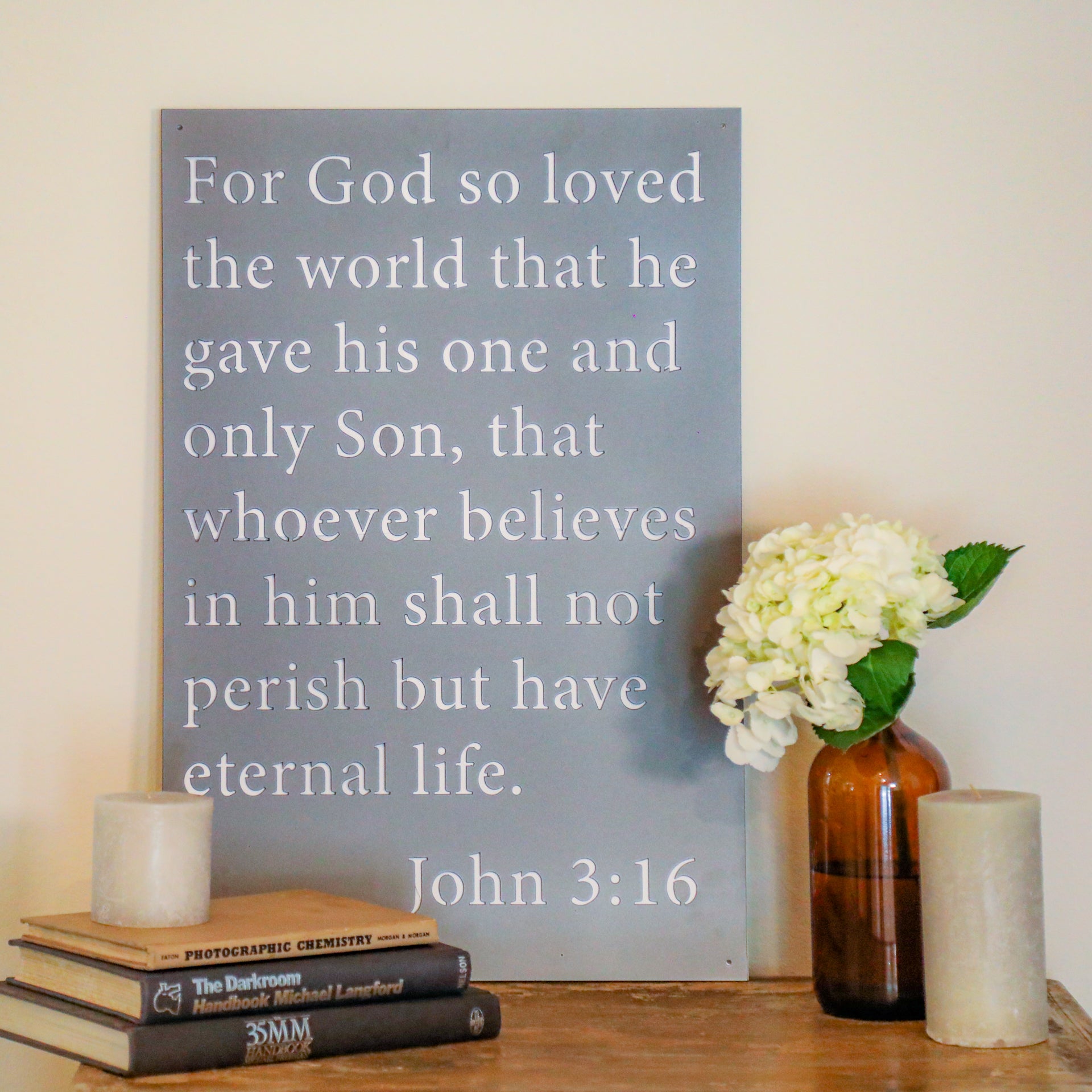 Custom Scripture Engraved Tumbler - John 3:16 For God so Loved the World –  Sunny Box