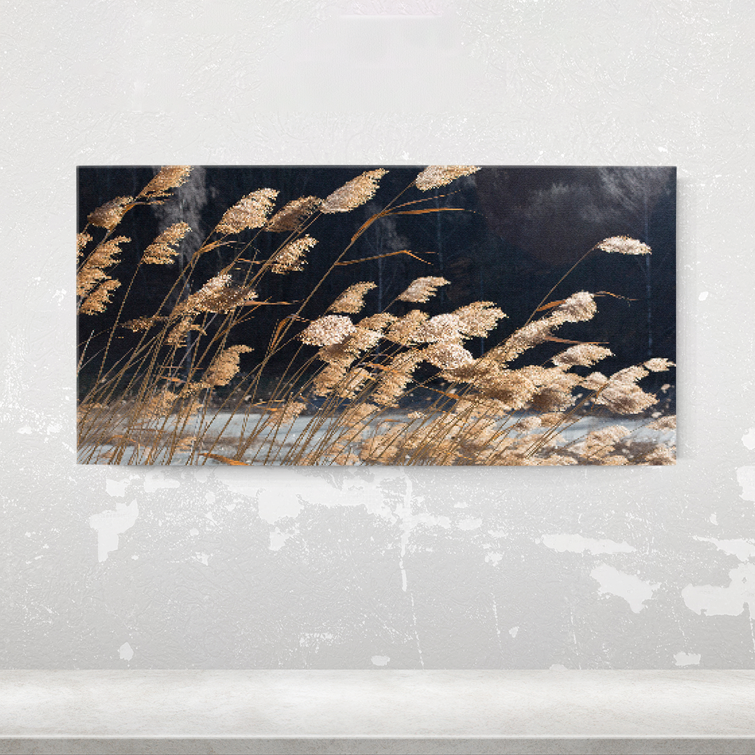Windy Field Wrapped Canvas