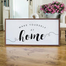 Make Yourself At Home Wooden Sign | Smallwoods