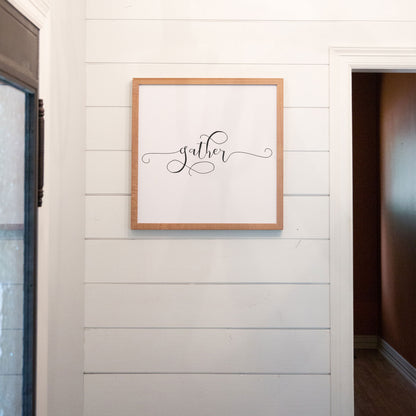 Smallwoods Gather Sign Wall Decor