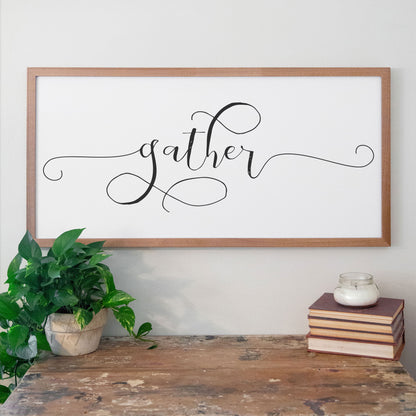 Smallwoods Gather Sign Wall Decor