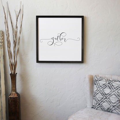 Smallwoods Gather Sign Wall Decor