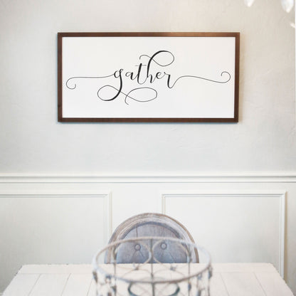 Smallwoods Gather Sign Wall Decor
