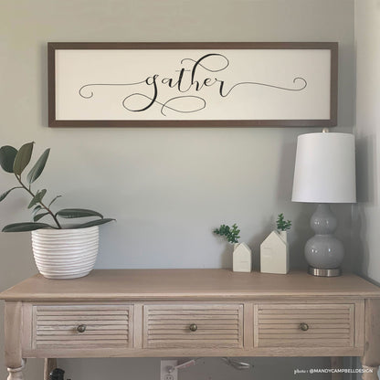 Smallwoods Gather Sign Wall Decor
