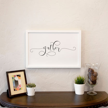 Smallwoods Gather Sign Wall Decor