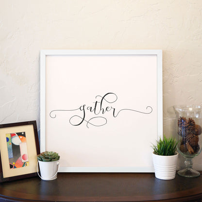 Smallwoods Gather Sign Wall Decor