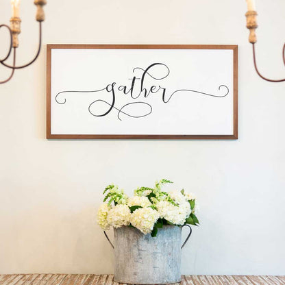 Smallwoods Gather Sign Wall Decor