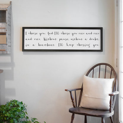 I Choose You [Closeout]