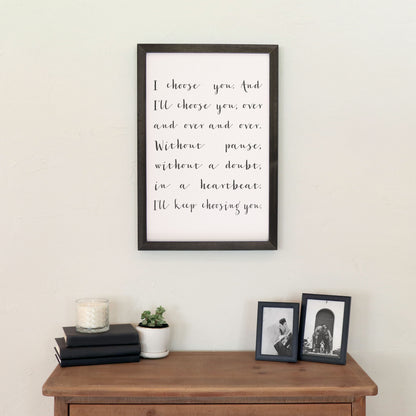 I Choose You [Closeout]