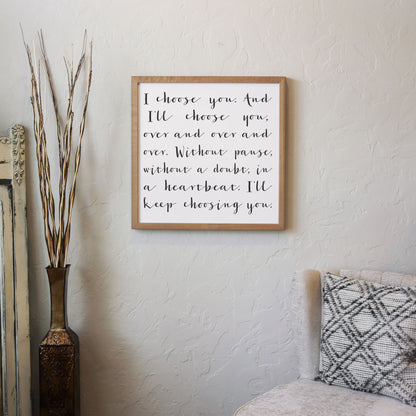 I Choose You [Closeout]