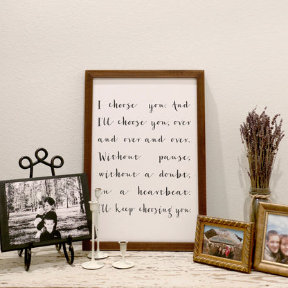 I Choose You [Closeout]