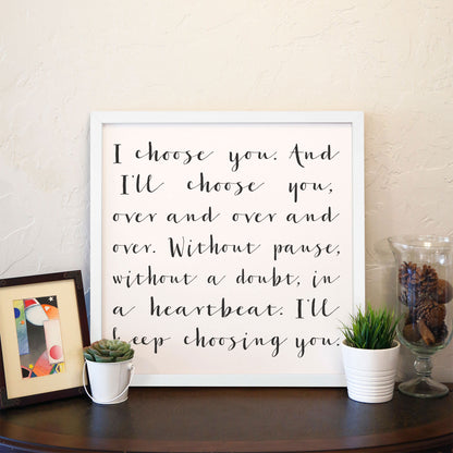 I Choose You [Closeout]